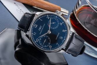 Thumbnail von IWC Portugieser Automatik 7 Days Edelstahl Automatik Herrenuhr Ref. IW500109