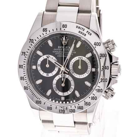  Rolex Daytona Black – 116520 – like NEW – 2010 Full Set Lc100 