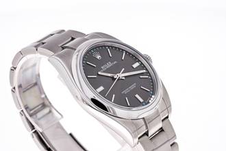 Thumbnail von Rolex Oyster Perpetual 39 Grey – 114300 – like NEW – 09/2015 Full Set