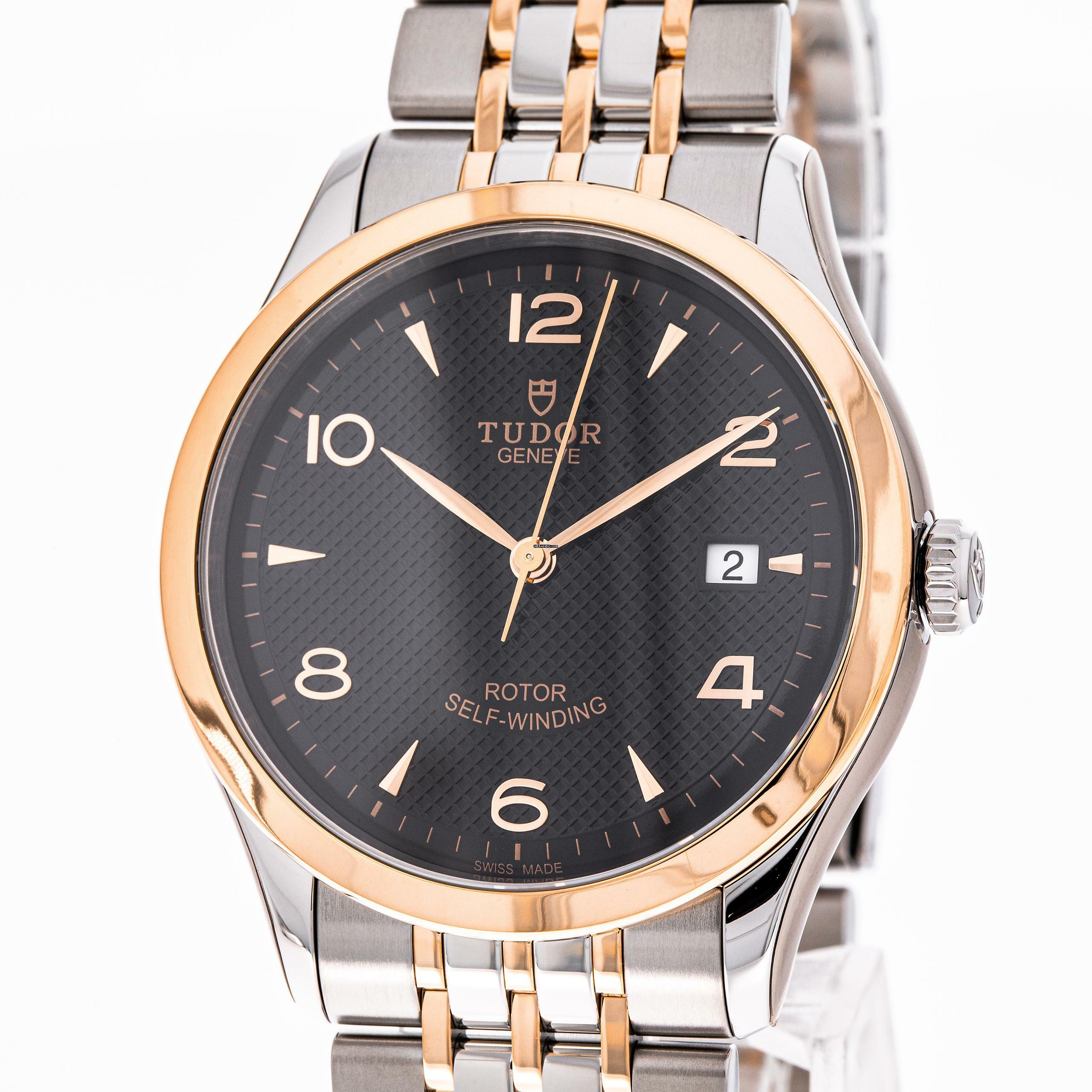 Tudor 1926 Black Steel Gold 39mm – 91551-0003 – NEW – 2022 Full Set