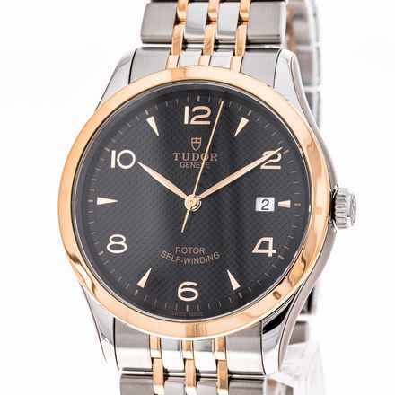  Tudor 1926 Black Steel Gold 39mm – 91551-0003 – NEW – 2022 Full Set 