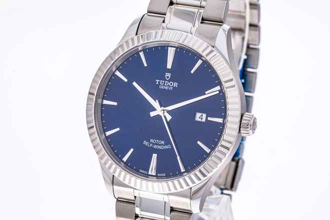 Tudor Style Blue 41 – M12710-0013 – NEW – 2022 Full Set 