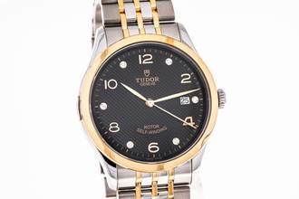 Thumbnail von Tudor 1926 Black Steel Gold 39 – 91551-0003 – NEW – 2022 Full Set