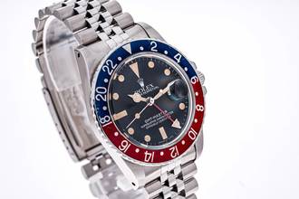 Thumbnail von Rolex GMT-Master Pepsi – 16750 – Vintage – 1984 – Original used Condition – Full Set