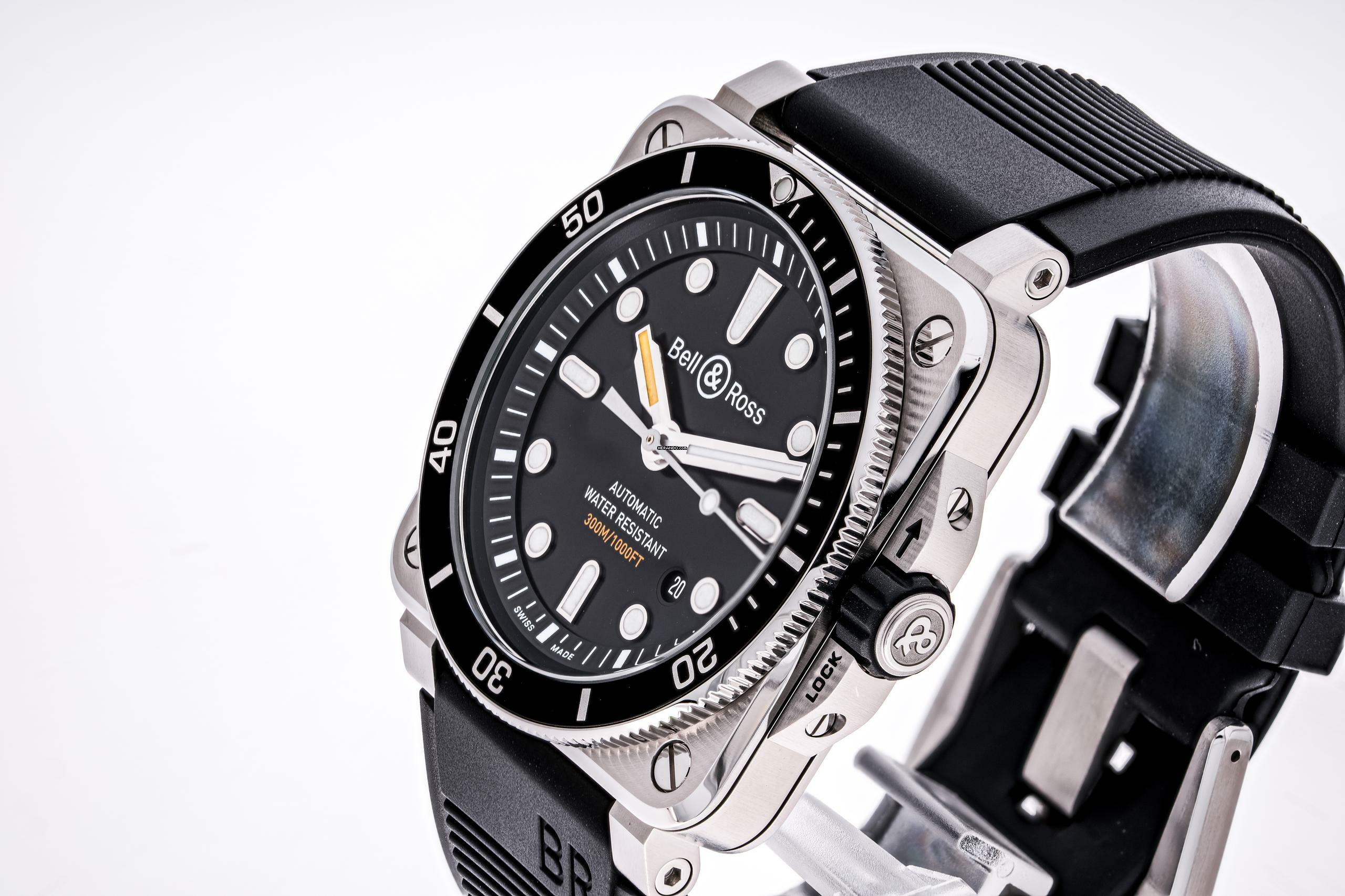 Thumbnail von Bell & Ross BR 03-92 Steel Diver 42 – BR0392-D-BL-ST/SRB– NEW & Unworn – 10/2025 Full Set