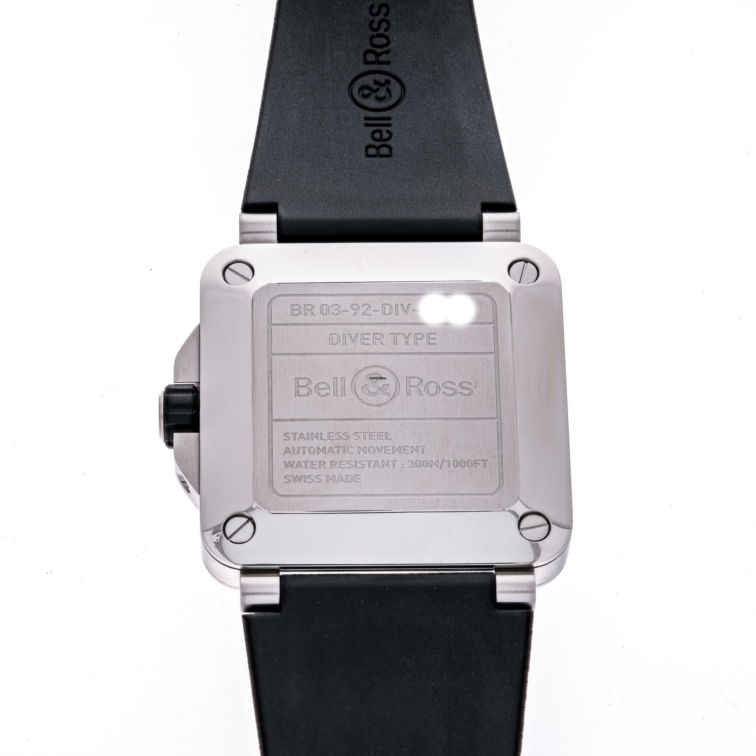 Thumbnail von Bell & Ross BR 03-92 Steel Diver 42 – BR0392-D-BL-ST/SRB– NEW & Unworn – 10/2025 Full Set