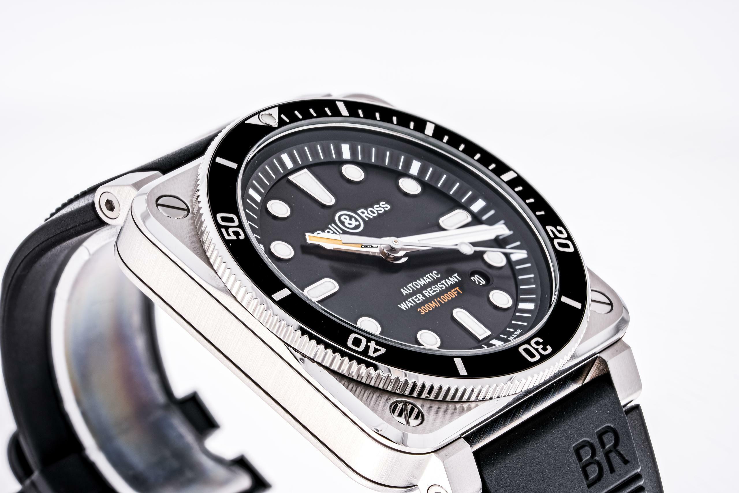 Thumbnail von Bell & Ross BR 03-92 Steel Diver 42 – BR0392-D-BL-ST/SRB– NEW & Unworn – 10/2025 Full Set
