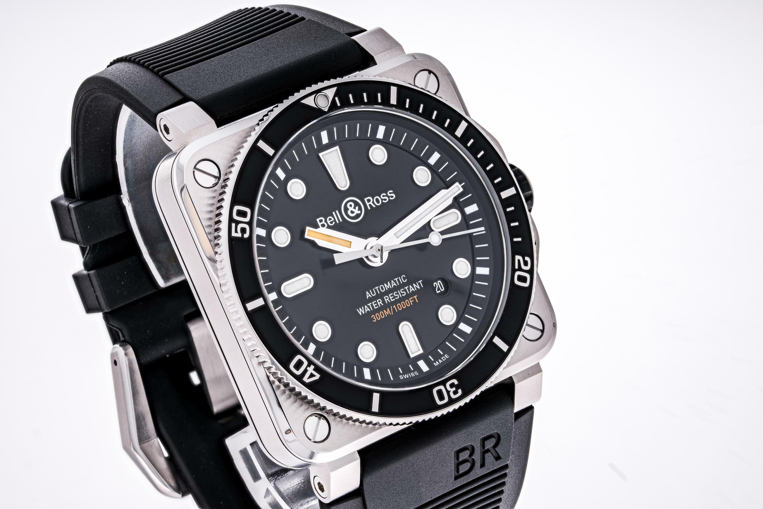 Thumbnail von Bell & Ross BR 03-92 Steel Diver 42 – BR0392-D-BL-ST/SRB– NEW & Unworn – 10/2025 Full Set