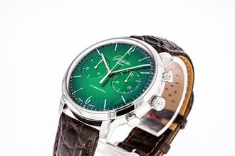 Thumbnail von Glashütte Original Sixties Chrono Green Annual Edition – 1-39-34-05-22-04 – like NEW – 07/2021 Full Set