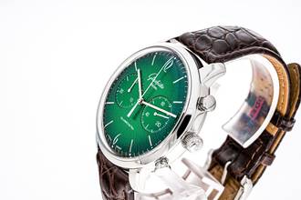 Thumbnail von Glashütte Original Sixties Chrono Green Annual Edition – 1-39-34-05-22-04 – like NEW – 07/2021 Full Set