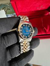 Thumbnail von Rolex Datejust 36 Blue Diamond Bi-Color Garantiebeleg und Betriebsanleitung