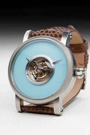  JoshSeine Luzern Zentral-Tourbillon Türkis Turquois Unique Piece 