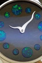 Thumbnail von JoshSeine Luzern Black Velvet Obsidian mit 12 Opalen Unique Piece