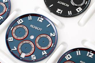 Thumbnail von Robotic One Silver optional Blue or Black Dial