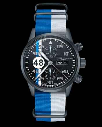  Maurice de Mauriac CHRONO MODERN “Grand Prix Zürich Lucky Number 