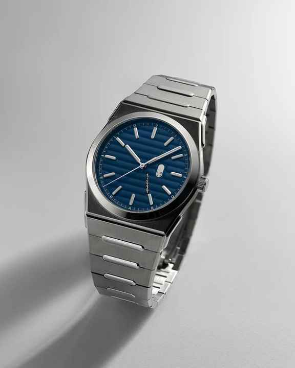  Louis Erard 2340 Dark Blue Optional Slate (light blue) 