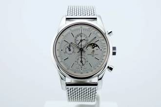 Thumbnail von Breitling Transocean Chronograph 1461 43mm - Perpetual Calendar Like New - With Papers - 24 Months Warranty A19310 2018