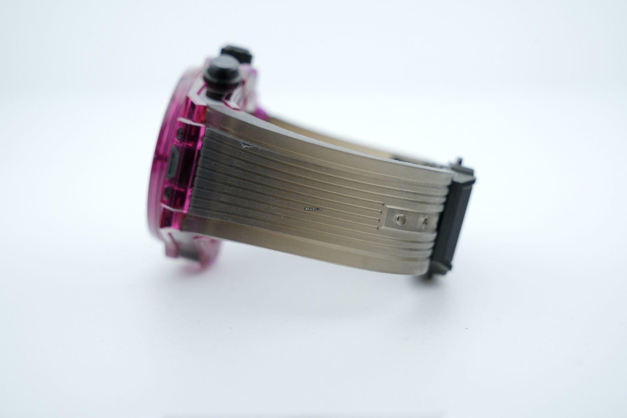 Thumbnail von Hublot Big Bang Unico 45mm Red Sapphire - With Box And Papers - With Additional Hublot Velcro Strap - 24 Months Warranty 411.JR.4901.RT