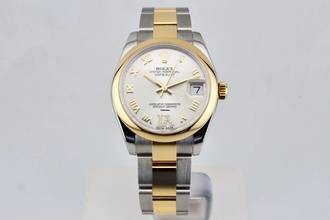 Thumbnail von Rolex Datejust 31 31mm Steel And Yellow Gold - Diamond Dial - 178243