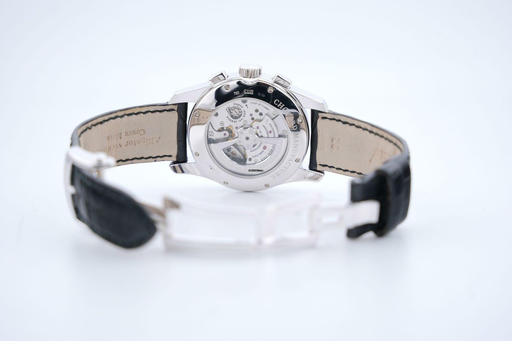 Thumbnail von Chopard L.U.C LUC Chrono One - With Box And Papers - 161916-1002 2010