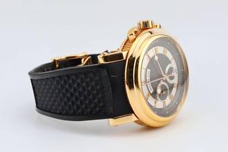 Thumbnail von Breguet Marine II Chronograph In 18k Rose Gold - With Box And Papers - 5827BR/Z2/5ZU 2010