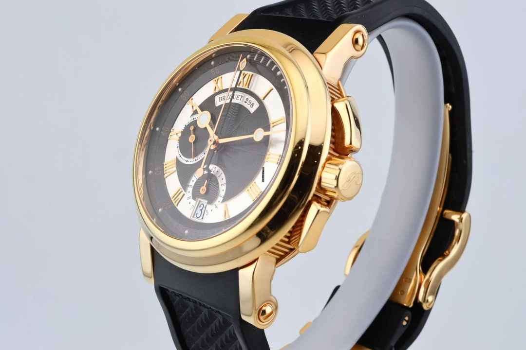  Breguet Marine II Chronograph In 18k Rose Gold - With Box And Papers - 5827BR/Z2/5ZU 2010 