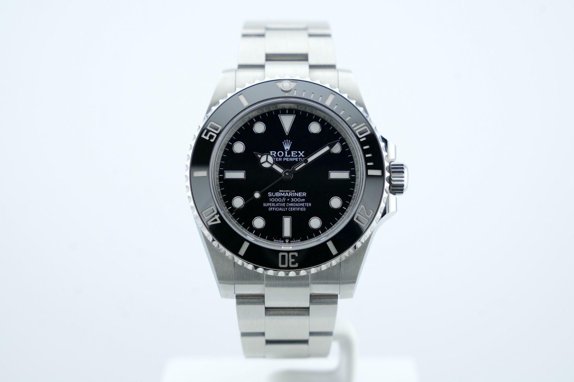 Thumbnail von Rolex Submariner (No Date) 41mm - With Box And Papers - 124060 2024