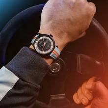 Thumbnail von Mido Multifort Chronometer 1 Racer GULF SPECIAL EDITION (1 ZUSÄTZLICHES BAND)