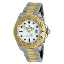 Thumbnail von Rolex Yacht-Master 40 2009 Ref.16623 White Index Gold Steel Full Set