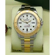 Thumbnail von Rolex Yacht-Master 40 2009 Ref.16623 White Index Gold Steel Full Set