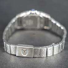 Thumbnail von Cartier Santos Galbée Lady Unpolierter Originalzustand Inkl. Original Papiere