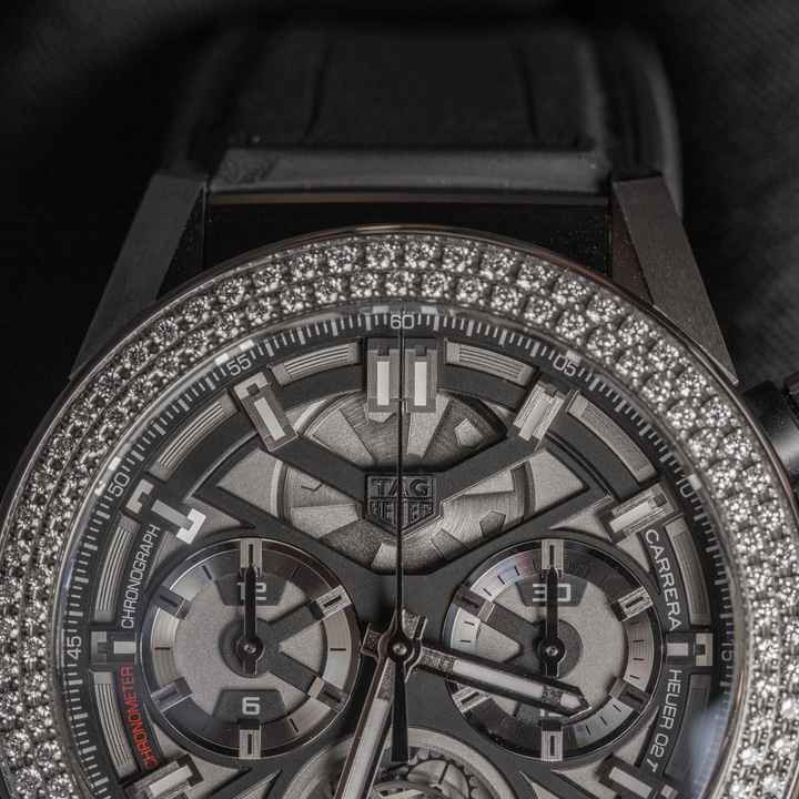  TAG Heuer Carrera Heuer-02T Calibre Heuer 02 T 45mm Automatik Cosc Tourbillon Full Set 