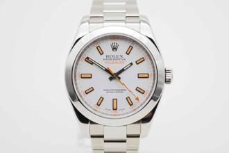 Thumbnail von Rolex Milgauss Zifferblatt weiß mit neuem Service