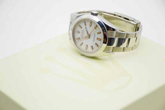 Thumbnail von Rolex Milgauss Zifferblatt weiß mit neuem Service