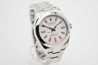 Thumbnail von Rolex Milgauss Zifferblatt weiß mit neuem Service