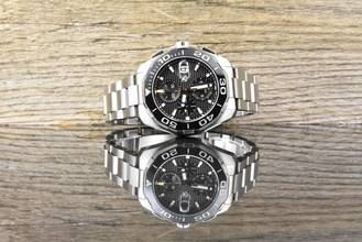 Thumbnail von TAG Heuer Aquaracer 300M Calibre 16 43MM Chronograph Ceramic / Black Dial B&P 2017