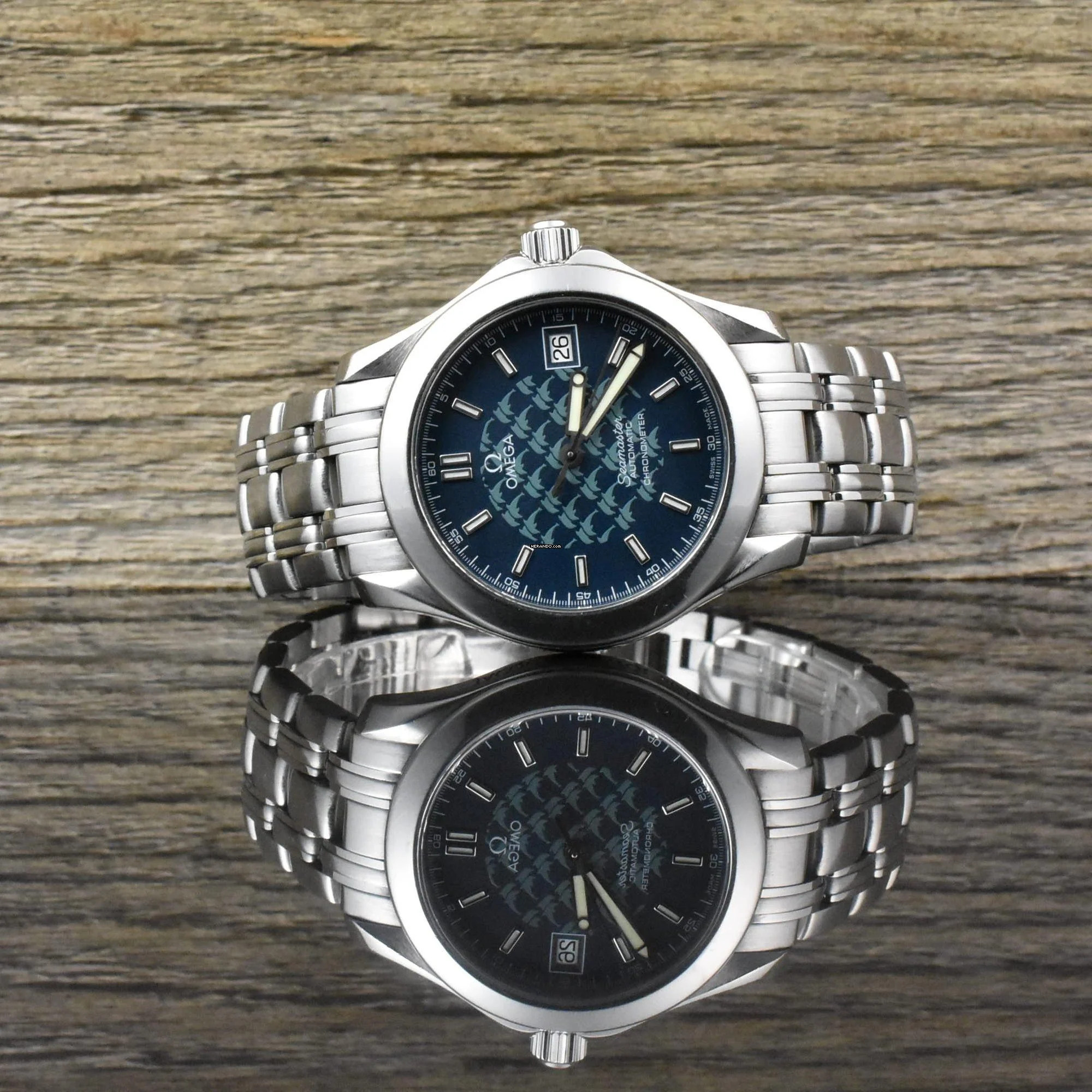 Omega Seamaster 120 M Jacques Mayol Watch Limited Edition Automatik - Vintage 2003