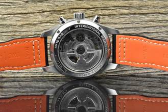 Thumbnail von IWC Fliegeruhr Chronograph Pilot Chronograph Pilot's Watch 41MM Blue Automatik Full Set 2021