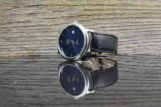 Thumbnail von Omega De Ville Prestige Co Axial 39,5MM Blue Dial Automatik - B&P 2016