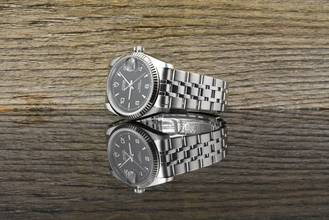 Thumbnail von Tudor Prince Date 74034 Stahl / Weißgold Explorer Dial Automatik - Zertifikat