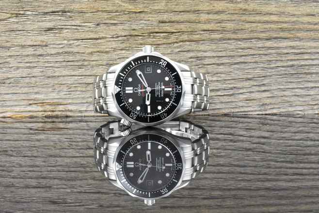  Omega Seamaster Diver 300 M Co Axial 36MM Mid Size Black Dial - Full Set 