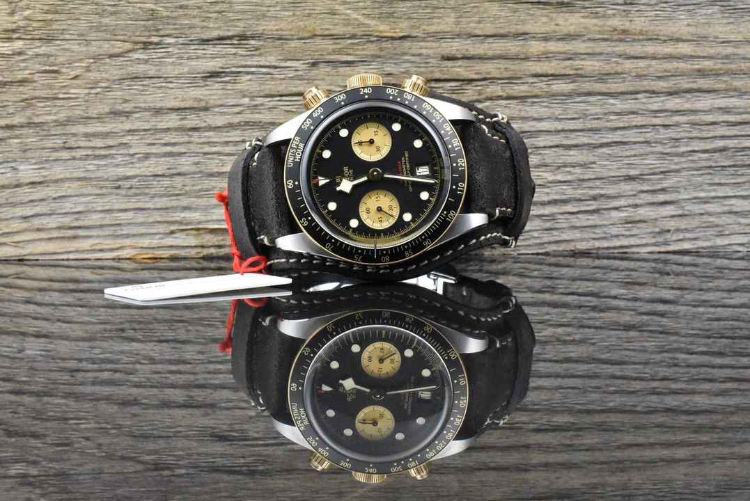  Tudor Black Bay Chrono 79363N Stahl / Gold Black Panda Dial - Full Set 2021 