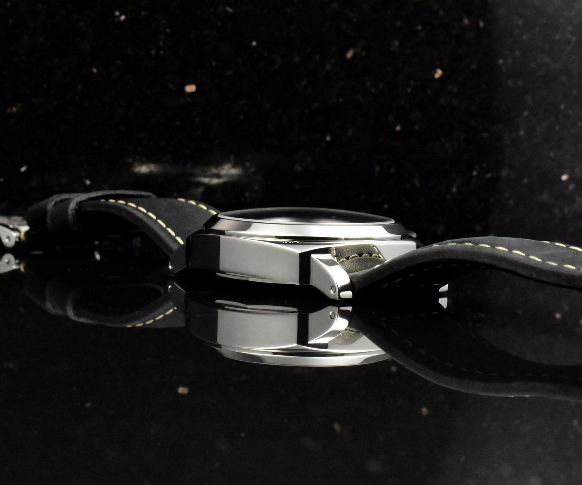 Thumbnail von Panerai Luminor Base 8 Days Giorni / 8 Days PAM00915 unpoliert Stahl 44MM - B&P 2020