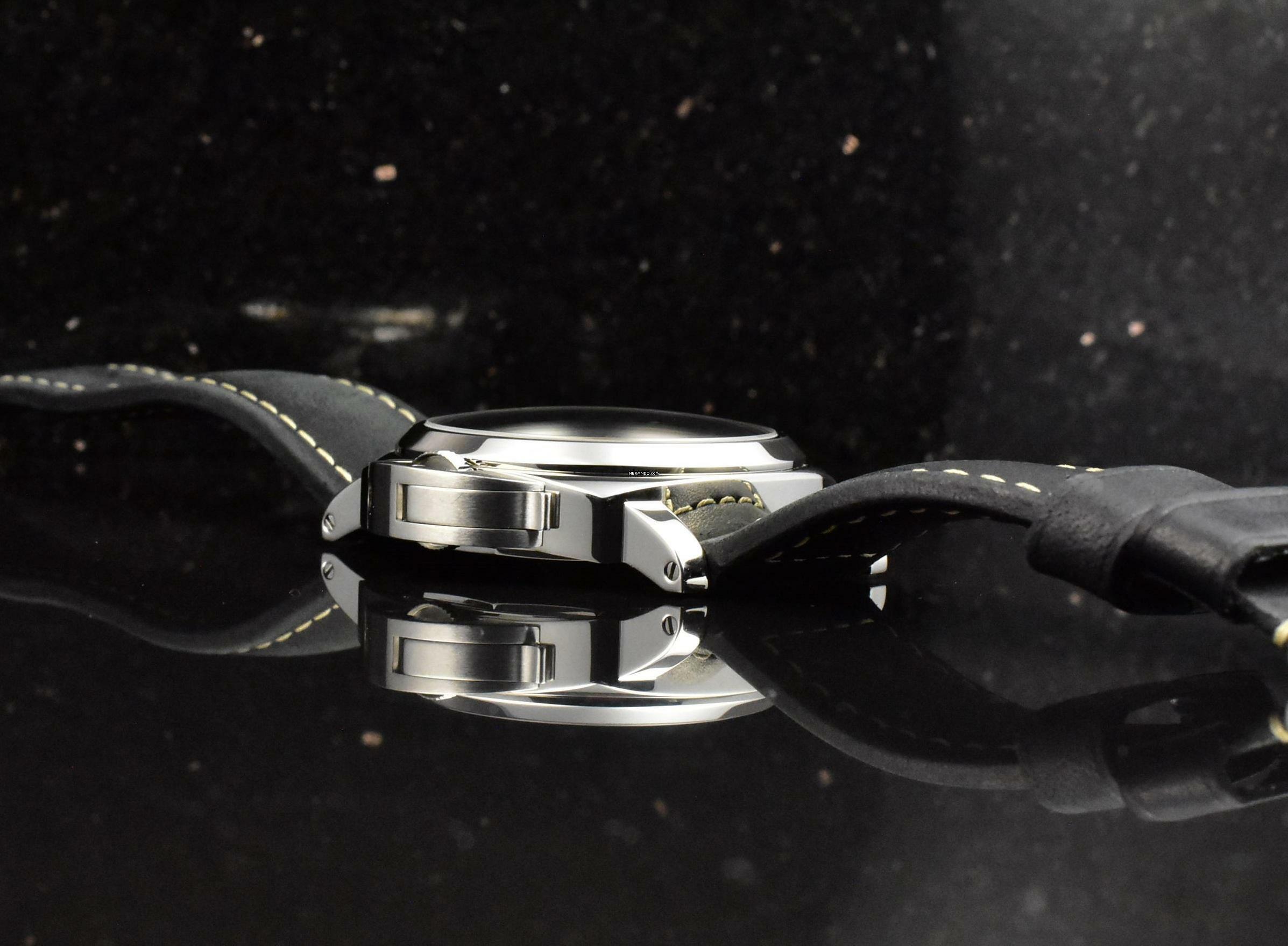 Thumbnail von Panerai Luminor Base 8 Days Giorni / 8 Days PAM00915 unpoliert Stahl 44MM - B&P 2020