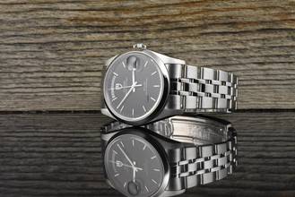 Thumbnail von Tudor Prince Date Day 76200 Black Dial Automatik Box & Papiere 2010