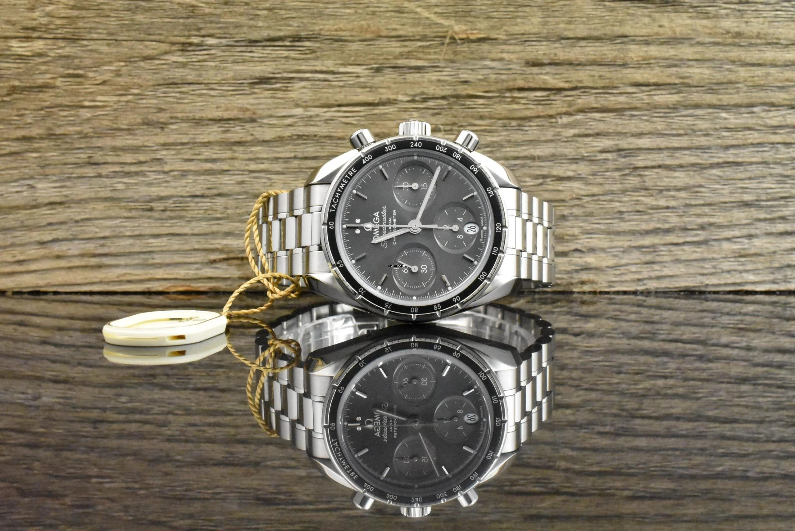  Omega Speedmaster Co-axial Chronograph 38 Gray Dial Full Set 2018 