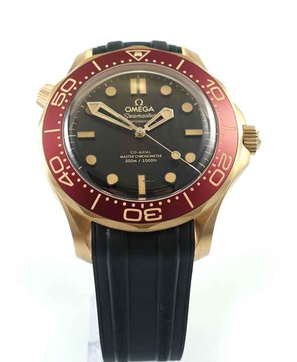  Omega Seamaster Diver 300 M Bronze-Gold 42MM New Watch with Box and Papers 