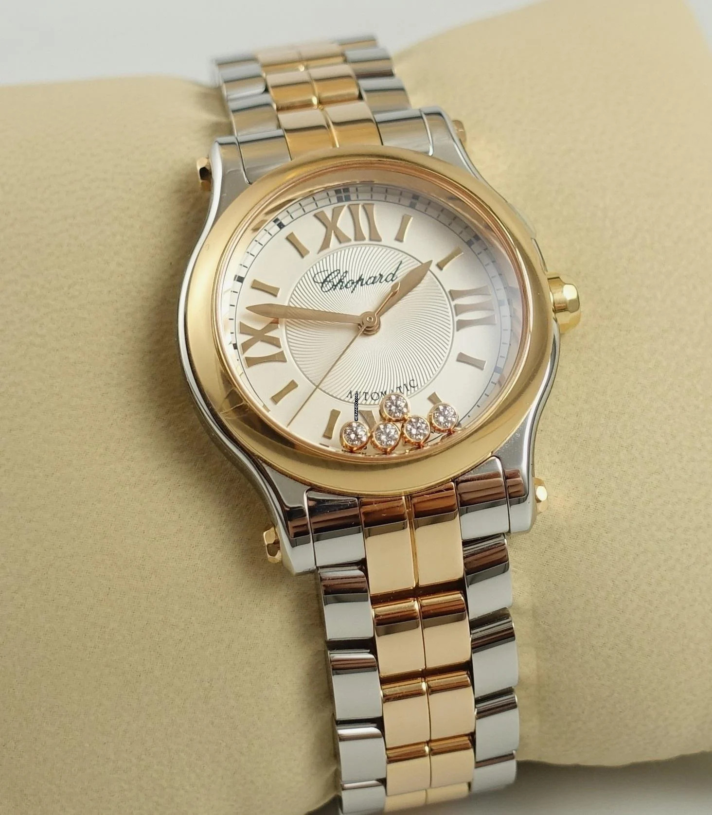 Thumbnail von Chopard Happy Sport Stahl / Rosegold Automatik Full Set