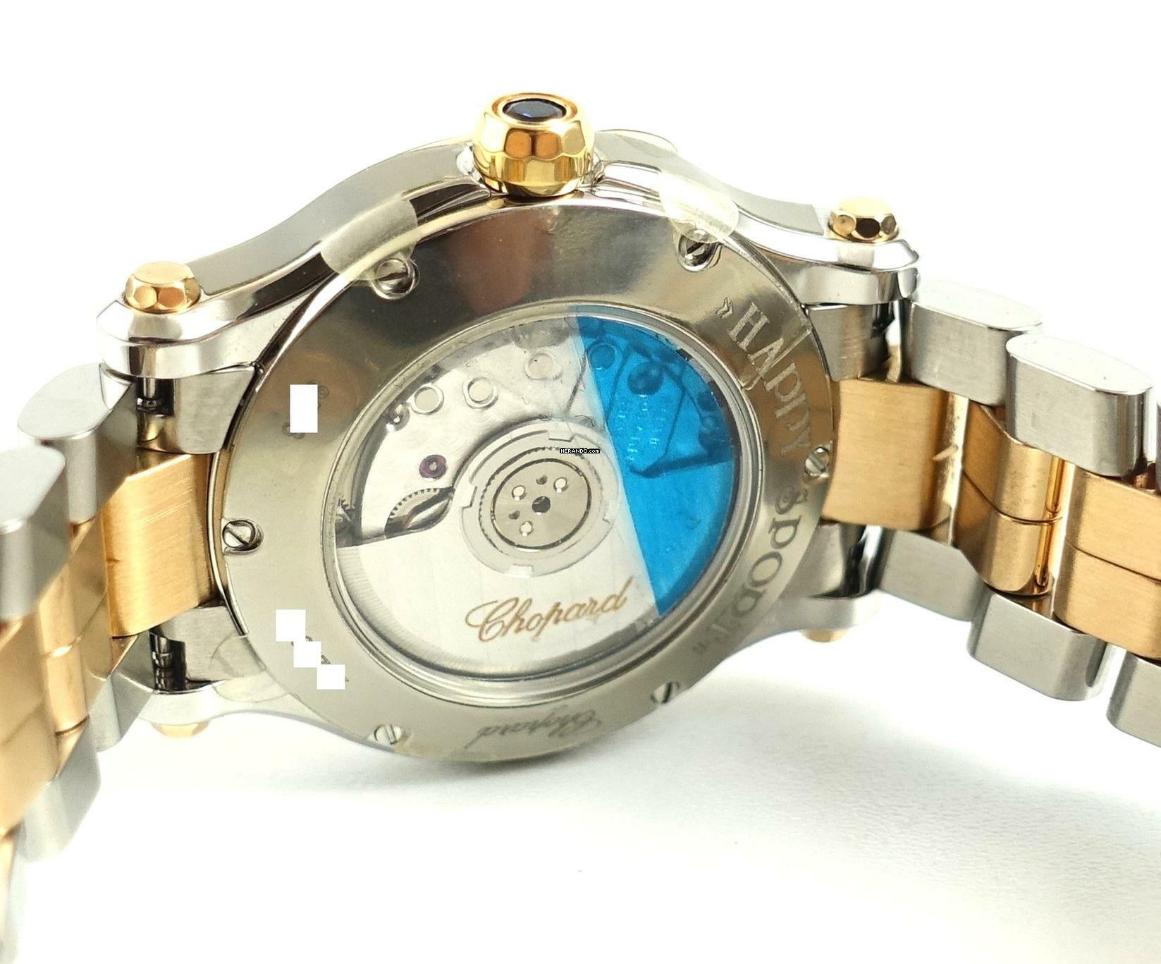 Thumbnail von Chopard Happy Sport Stahl / Rosegold Automatik Full Set