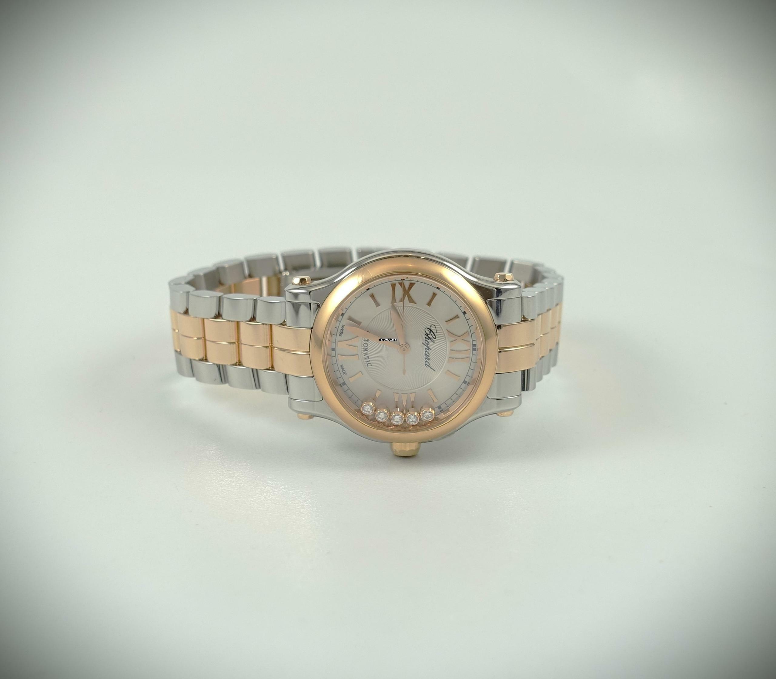 Thumbnail von Chopard Happy Sport Stahl / Rosegold Automatik Full Set